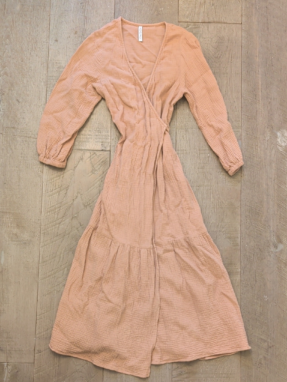 Rachel Pally Blush Wrap Maxi Dress